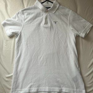 Barbour Mens White T-shirt
